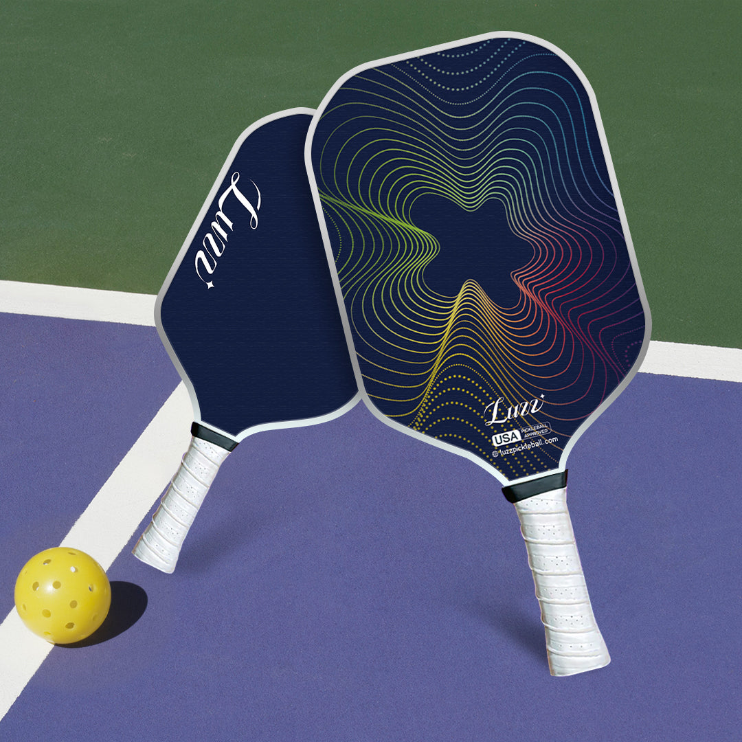 Luzzpickleball WaveStrike Original Paddle (16mm) T700 Carbon Fiber | Thermoformed