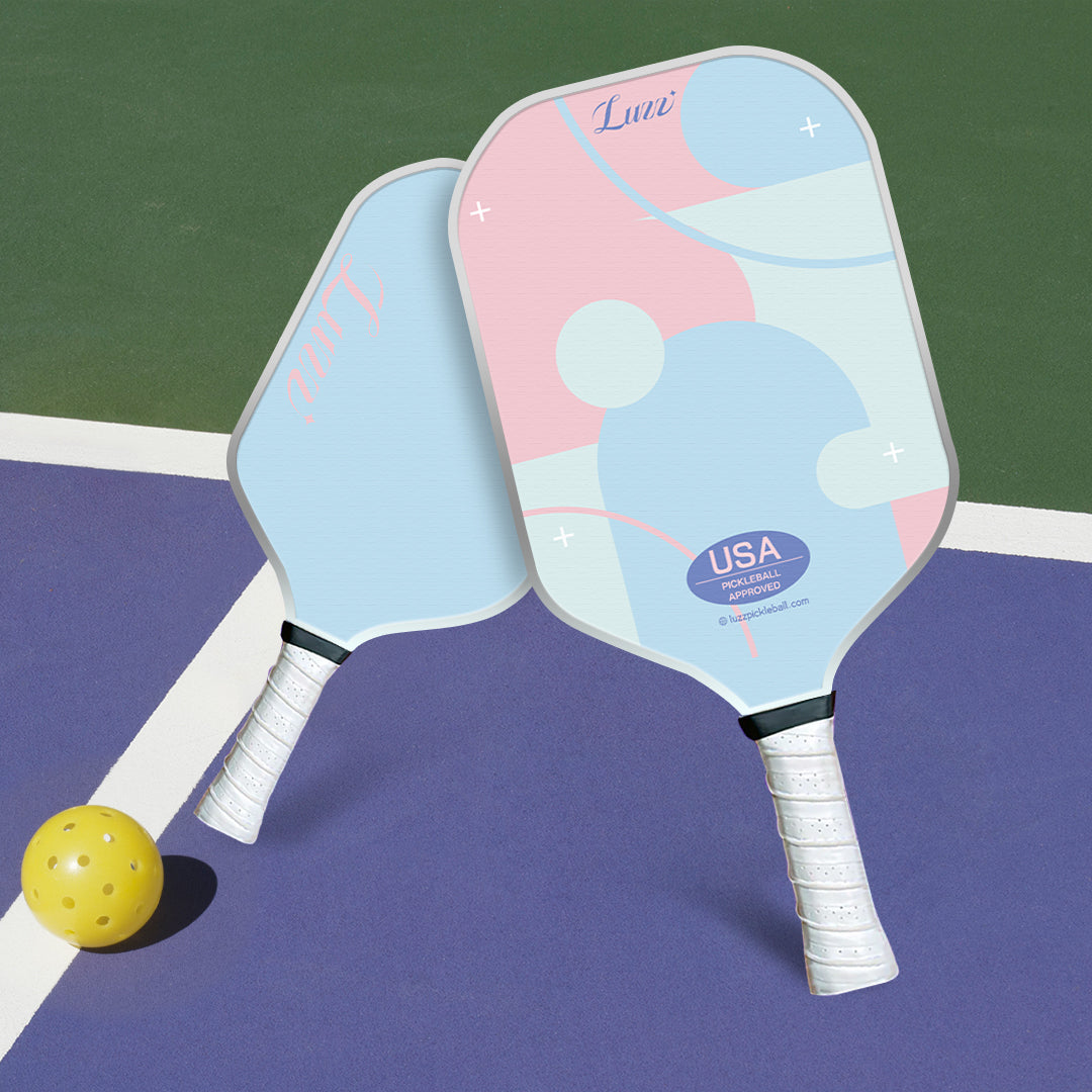 Luzzpickleball Bubble Original Paddle (16mm) T700 Carbon Fiber | Thermoformed