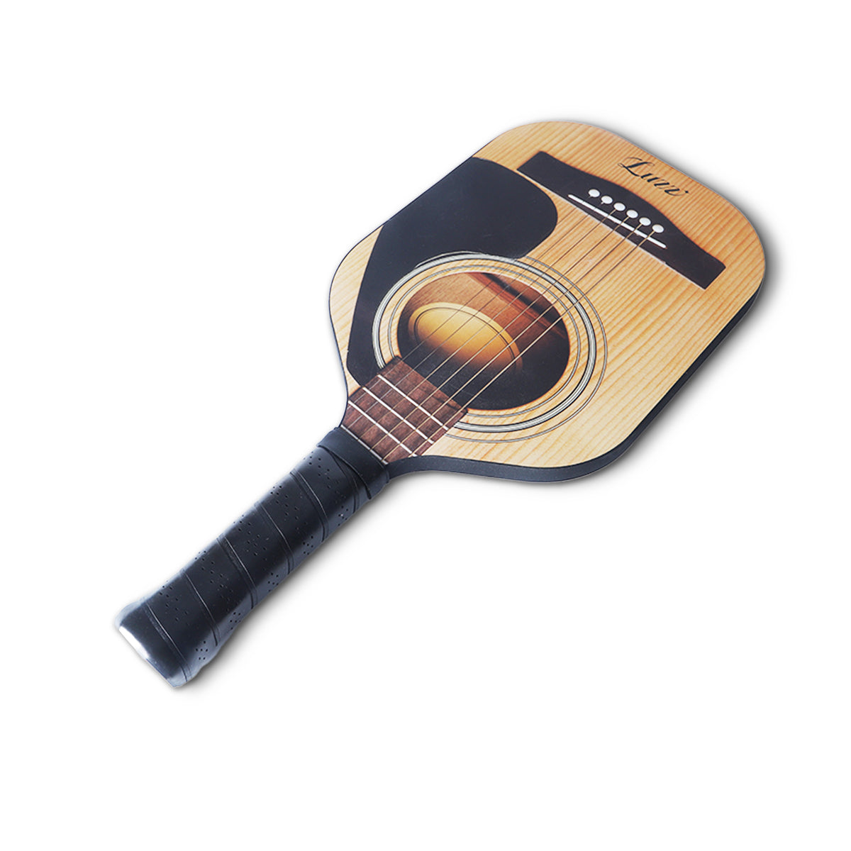 Luzzpickleball Ultra Guitar Original Paddle (14mm) T700 Raw Carbon Fiber|Frameless|Thermoformed