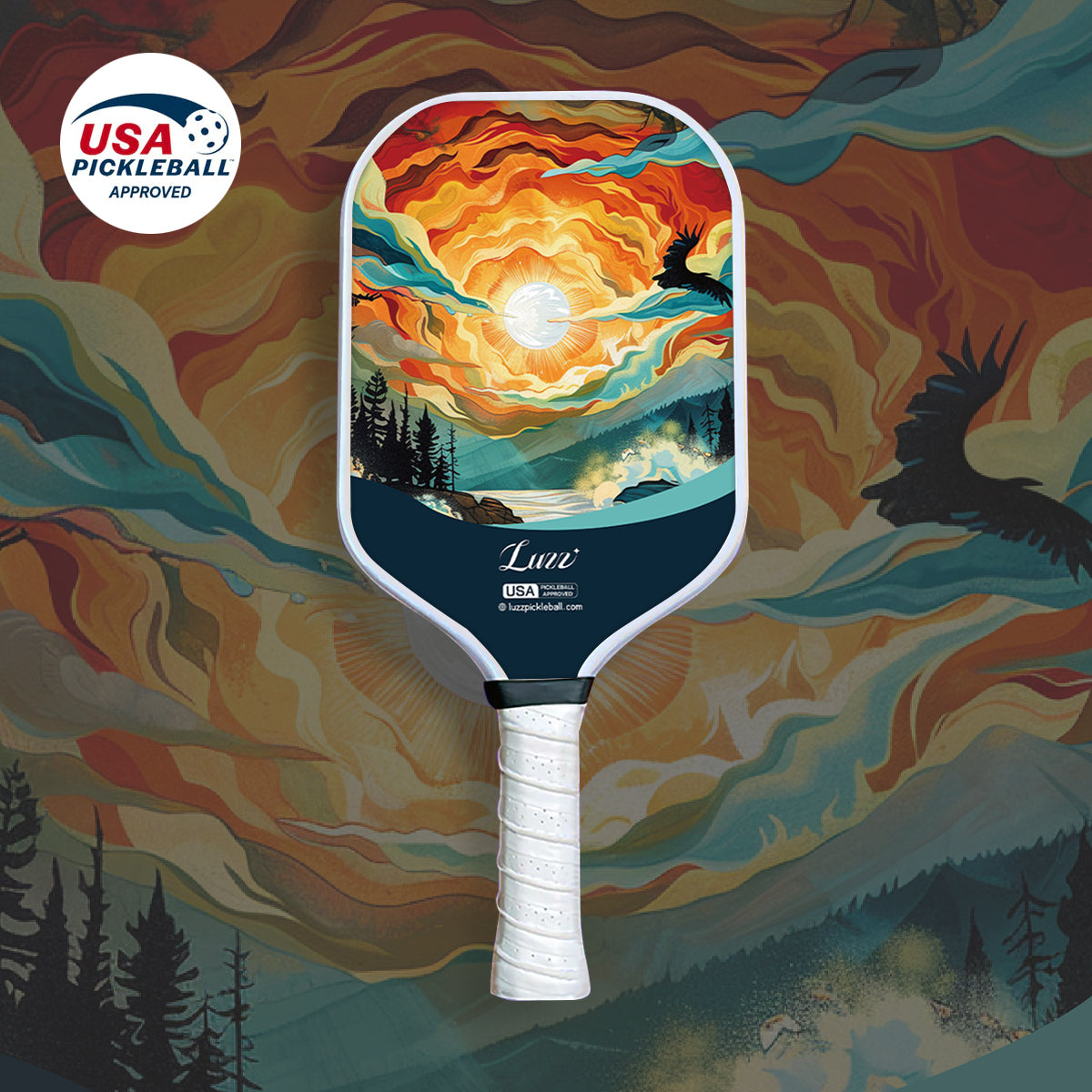 Sunset Art Original Paddle (16mm) T700 Carbon Fiber