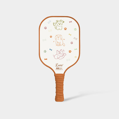 Luzzpickleball Puppy Original Paddle (16mm) T700 Carbon Fiber