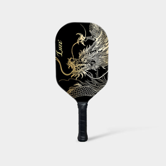 Luzzpickleball Imperial Dragon Paddle(14mm)T700 Carbon Friction Surface|Thermoformed